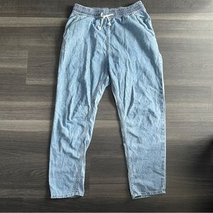 Lightweight Denim Joggers